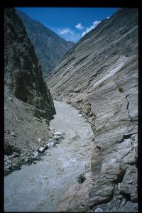 Údolí Indu pod Skardu