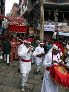 Oslavy v Kathmandú