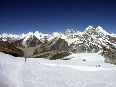 Sestup z Mera Peaku