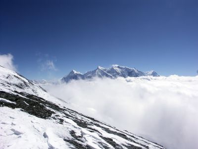 Masív Annapurna nad inverzí
