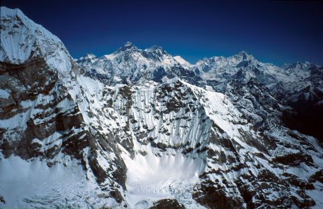 Poprvé na vlastní oči vidíme Mount Everest, Lhotse a Makalu