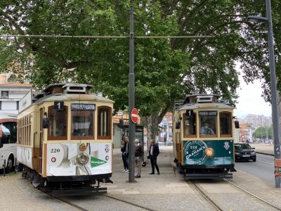 Linka 1 na které jezdí výhradně historické tramvaje.