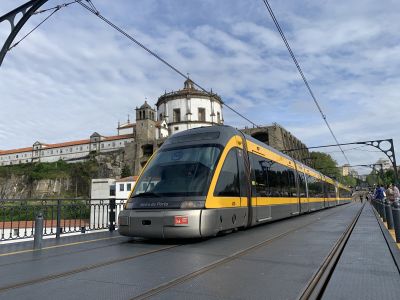 Metro do Porto na Ponte Dom Luís I