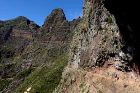 Cesta z Pico Ruivo na Pico Arieiro
