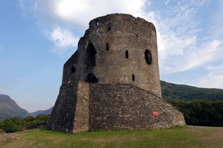 Nečekaný věžařský úlovek -Dolbadarn Castle v Llanberisu