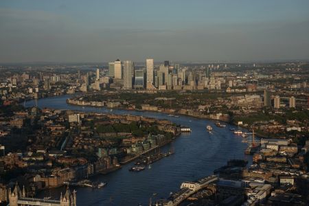 Pohled na Greenwich