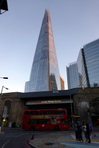 Shard - nejvyšší přístupná rozhlednová věž v Londýně 