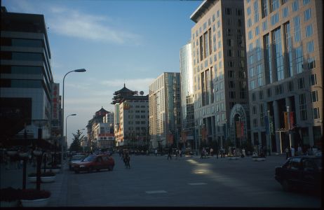 Peking modení čtvrť