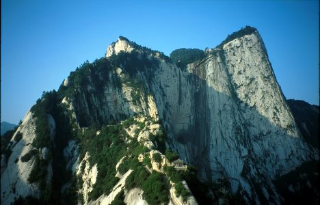 Hua Shan - západní posvátní hora poblíž města Si An