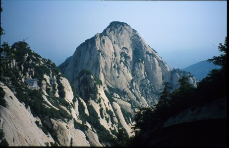 Hua Shan - horní stanice lanovky