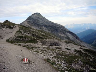 Stoupáme k Steirische Kalkspitze