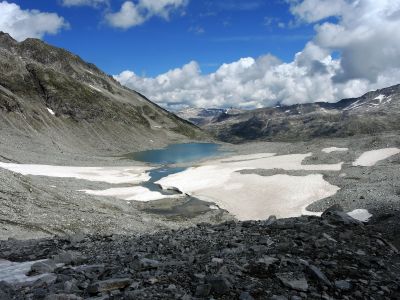 Vystupujeme pod Ankogel
