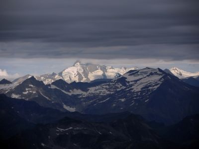Grossglockner se dostává z mraků 