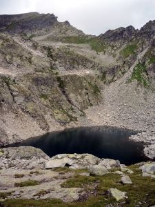 U Kleiner Tauernsee nás chytila děsivá bouřka.
