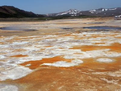 Námafjall - barevná sopečná krajina