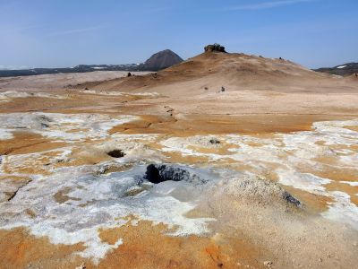 Námafjall - barevná sopečná krajina