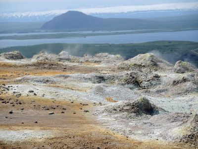 Námafjall - barevná sopečná krajina