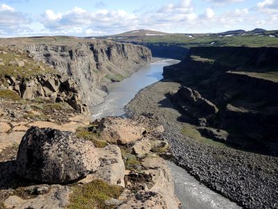 Kaňon Jokulsá á Fjöllum