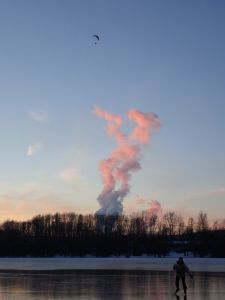 Bruslař, Tušimice a motorový paraglide