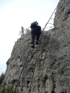 Lezeme na Rocher de Capluc