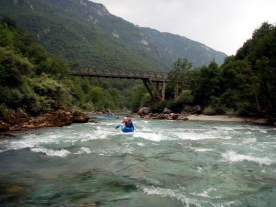 Konec plavby na Taře - most ve Ščepan Polje