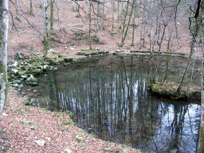 Izvir Lipsenjščice - vyvěračka z Križne jamy