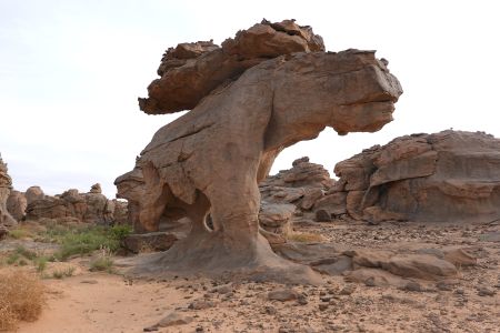 Dinosaur Arch jsem dlouho hledal, GPS souřadnice neseděla.