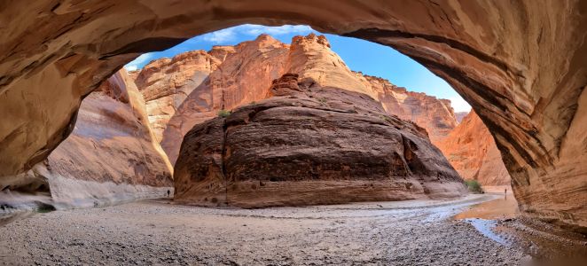 Polojeskyně v Paria Canyon 