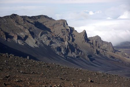 Divoké skály kaldery Haleakala