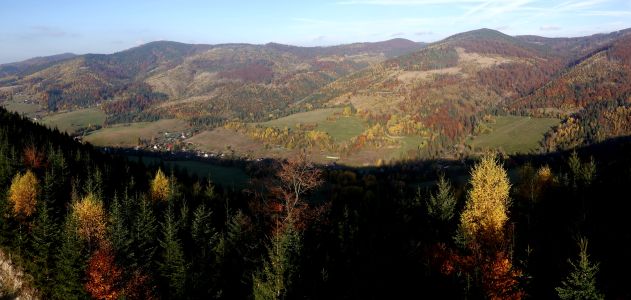 Krásná podzimní krajina