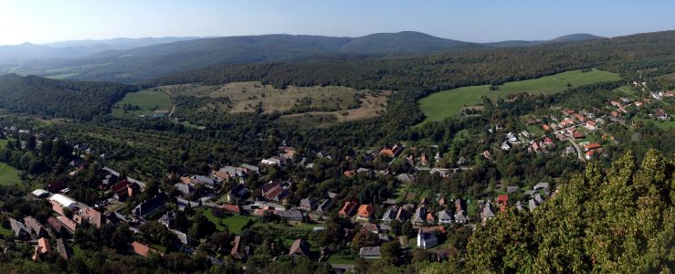 Pohled z hradu do kraje