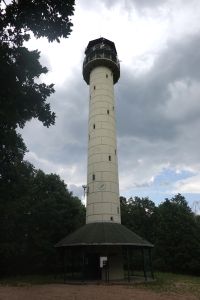 Rozhledna na Dziewiczej Górze.
