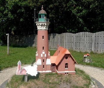 Model majáku v Krynici - tam jsem dosud nebyl.