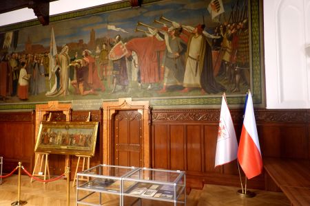 Reprezentační sál radnice ve Slupsku