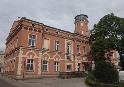Radnice v Čenstochové má také vyhlídkovou věž