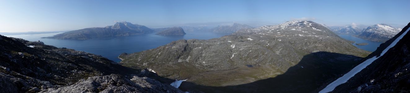 Byly od ní nádherné pohledy na několik fjordů
