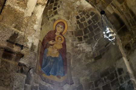 Výzdoba interiéru kláštera Odzun 