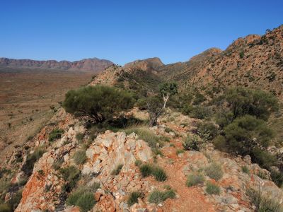 Krajina ve West MacDonnell Range