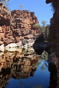 V John Hayes Rockhole bylo krásné koupání.