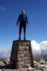 Na vrcholu Mount Kosciuszko 2228 m.