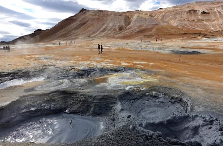 Námafjall - bublající bahna