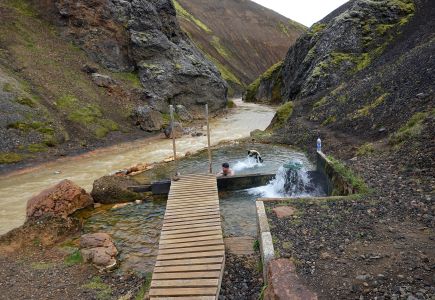 Horký pramen v Pohoří čarodějnic byl nejlepší.