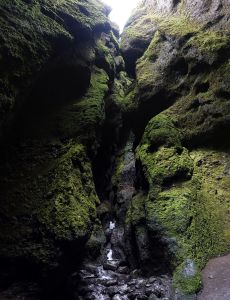 Soutěska Rauðfeldsgjá.