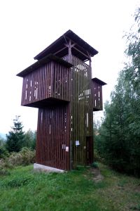 Rozhledna ve tvaru kříže - Svedernický vrch