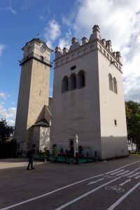 Zvonice a věž Kostela svatého Egídia