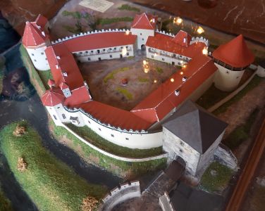 Model hradu v Kežmarku