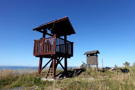 Malá rozhledna na Ihle.