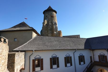 Hlavní věž hradu je přístupná