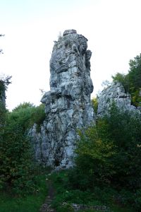 Věž ve skalním městě Kamenný raj