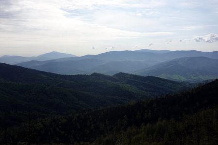 Detail Slovenských Beskyd - Babia hora